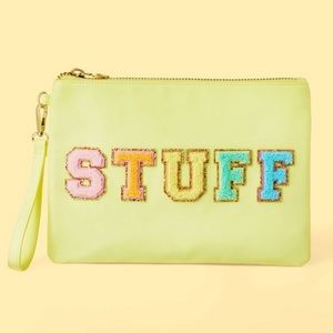 Stoney Clover Lane STUFF patch flat pouch